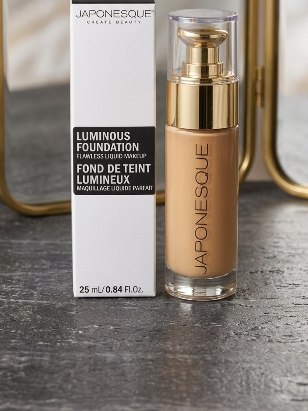 Japonesque Luminous Foundation — Warm Beige